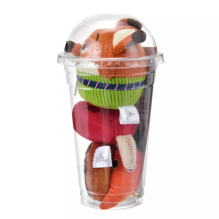 JDS - Zootopia Comic Style x Zootopia "Mini Food" Plush Keychain Set (Release Date: Aug 5, 2025)