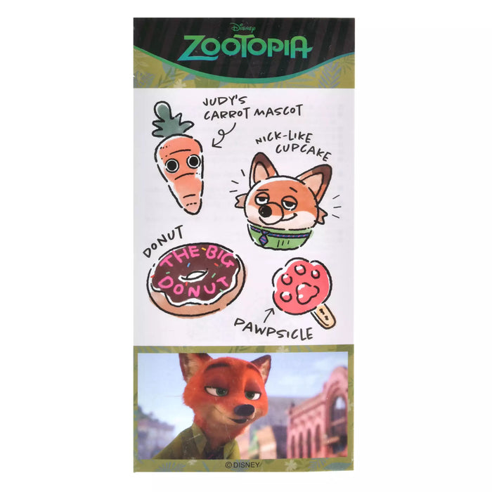 JDS - Zootopia Comic Style x Zootopia "Mini Food" Plush Keychain Set (Release Date: Aug 5, 2025)