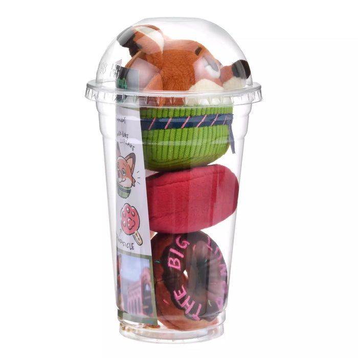 JDS - Zootopia Comic Style x Zootopia "Mini Food" Plush Keychain Set (Release Date: Aug 5, 2025)