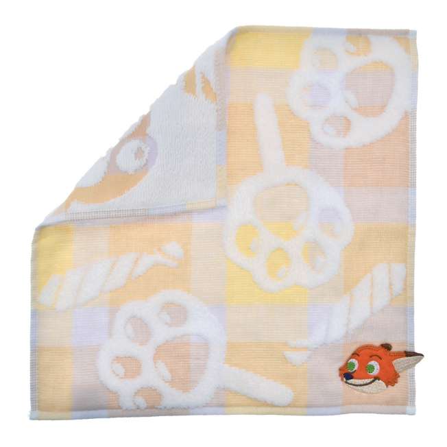 JDS - Nick Wilde "Gauze Check Motif" Mini Towel