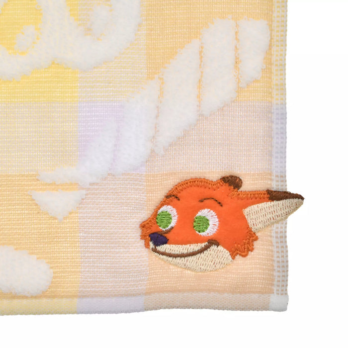 JDS - Nick Wilde "Gauze Check Motif" Mini Towel