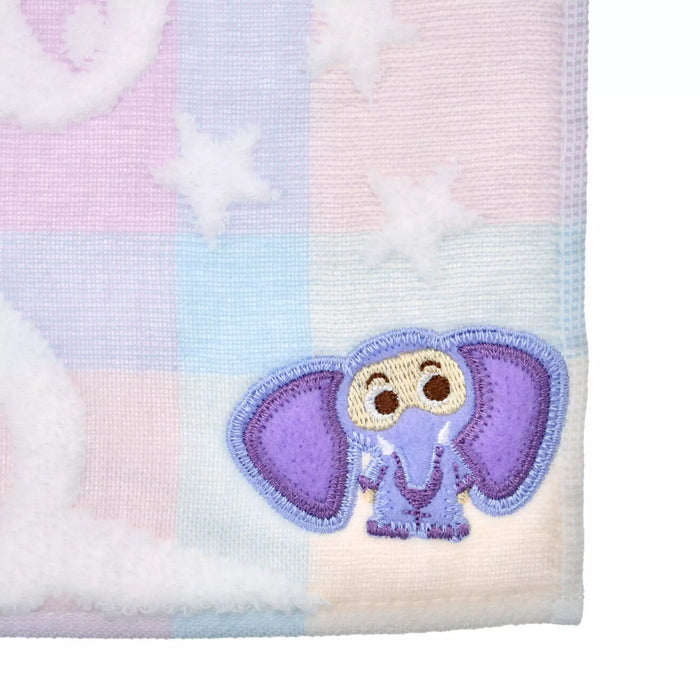 JDS - Elephant Finick "Gauze Check Motif" Mini Towel