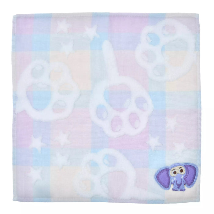 JDS - Elephant Finick "Gauze Check Motif" Mini Towel