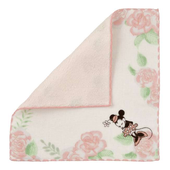 JDS - Minnie Mouse Watercolor Flower Mini Towel