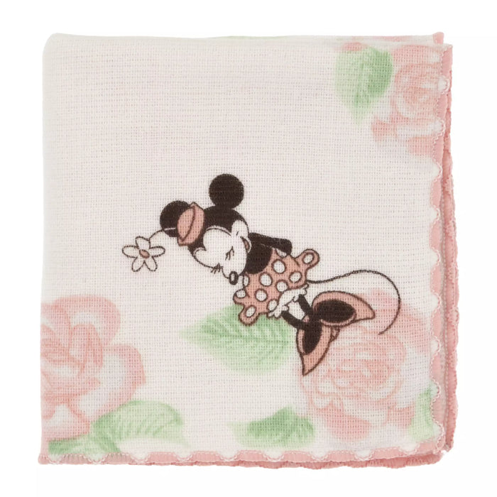 JDS - Minnie Mouse Watercolor Flower Mini Towel