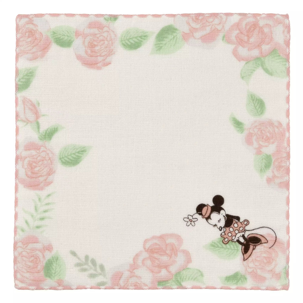 JDS - Minnie Mouse Watercolor Flower Mini Towel