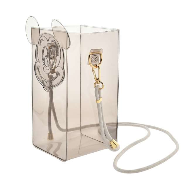 JDS - Drinkware x Mickey Mouse "Clear Color" Plastic Bottle Cover with Strap