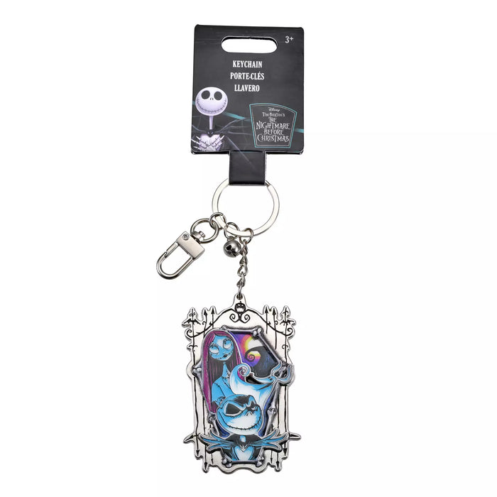 JDS -  2025 Tim Burton's The Nightmare Before Christmas x Jack Skellington, Sally, and Zero Glow-in-the-Dark Keychain (Release Date: Sept 16, 2025)