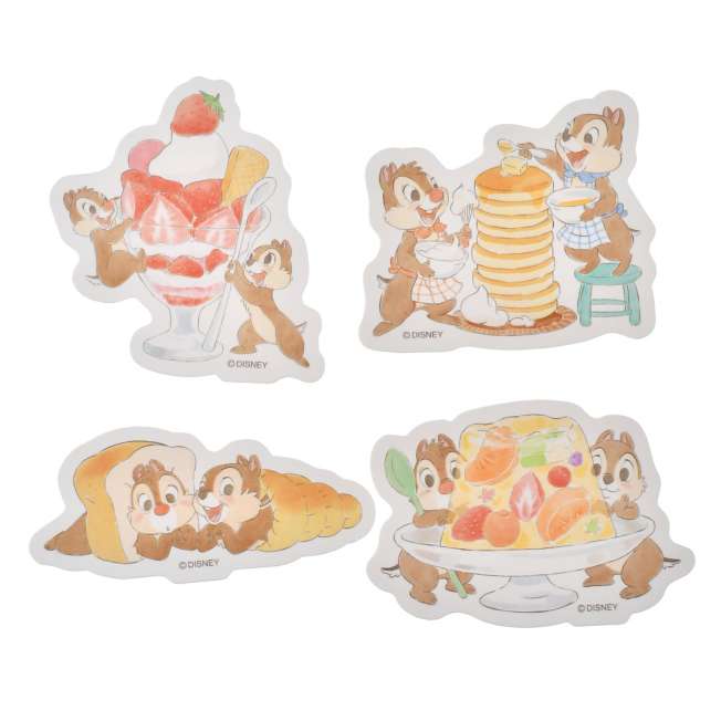 JDS - Sticker Collection x Chip & Dale Gourmet Die Cut Stickers