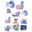 JDS - Sticker Collection x Lilo, Stitch, Scrump Daily Clear Peel and Stick Stickers