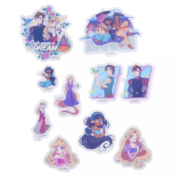JDS - Sticker Collection x Disney Character Anime "Clear, Peel and Stick" Stickers