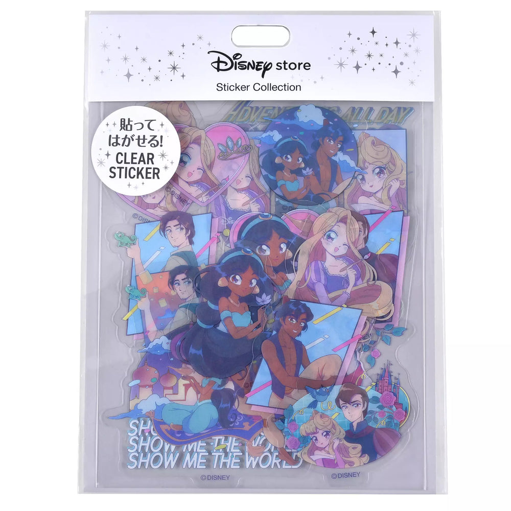 JDS - Sticker Collection x Disney Character Anime "Clear, Peel and Stick" Stickers