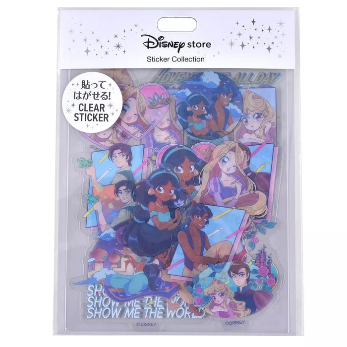 JDS - Sticker Collection x Disney Character Anime "Clear, Peel and Stick" Stickers