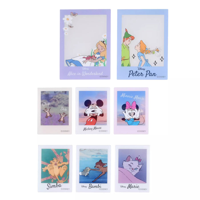 JDS - Sticker Collection x Disney Character Stickers, Clear, Peel-off, Instant Photo Style Stickers