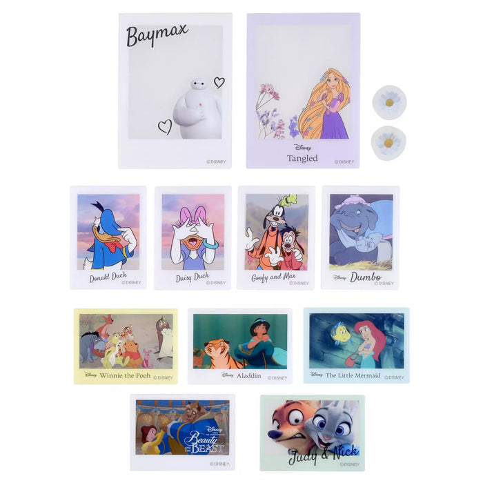 JDS - Sticker Collection x Disney Character Stickers, Clear, Peel-off, Instant Photo Style Stickers