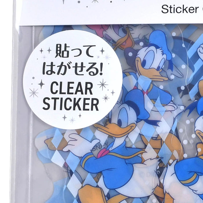 JDS - Sticker Collection x Donald & Disney Character "Clear, Peel and Stick" Stickers