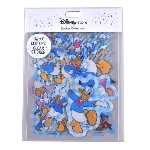 JDS - Sticker Collection x Donald & Disney Character "Clear, Peel and Stick" Stickers