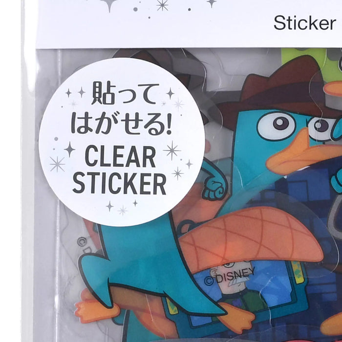 JDS - Sticker Collection x Perry & Agent P Clear Peel and Stick Stickers