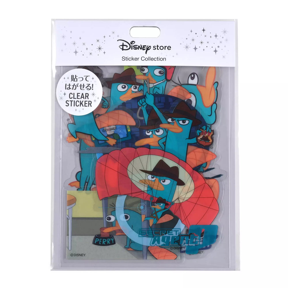 JDS - Sticker Collection x Perry & Agent P Clear Peel and Stick Stickers