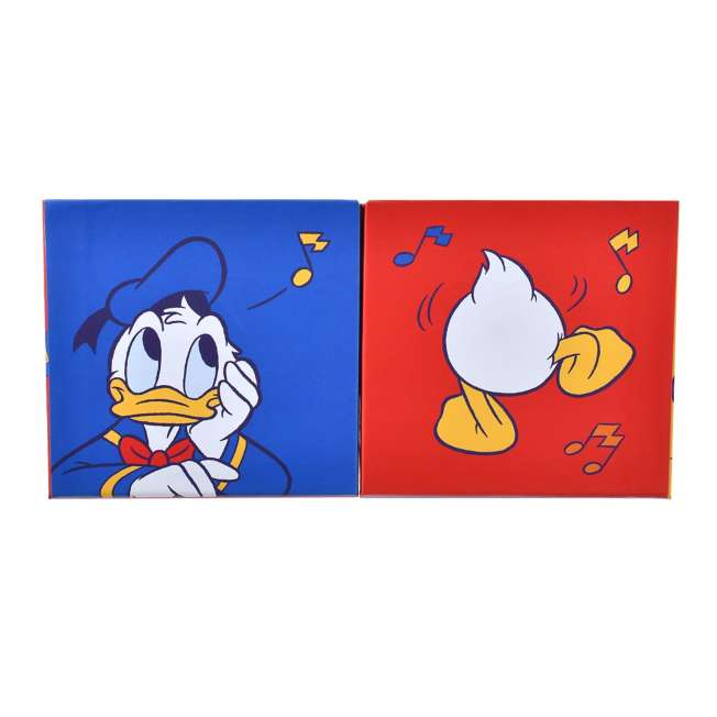 JDS - Donald Duck "Dancing" Sticky Notes and Memo Pad with Pen Stand