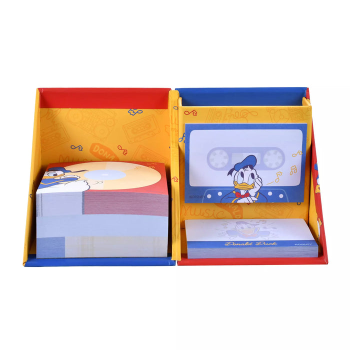 JDS - Donald Duck "Dancing" Sticky Notes and Memo Pad with Pen Stand
