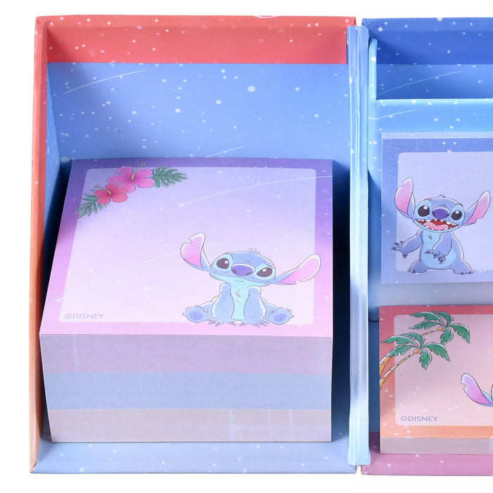 JDS - Stitch & Scrump Sticky Notes and Memo Pad with Pen Stand