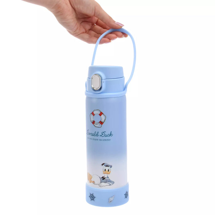 JDS - Drinkware x Donald Duck Summer Gradient Stainless Steel Bottle with Strap