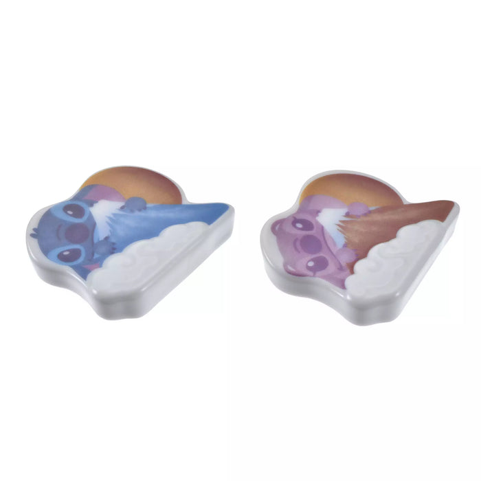 JDS - Japan Original x Stitch & Angel Chopstick Holder Pair (Release Date: Apr 1, 2025)