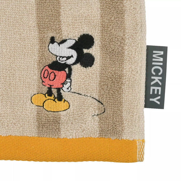 JDS - Mickey Mouse "Gauze Stripe" Face Towel Set