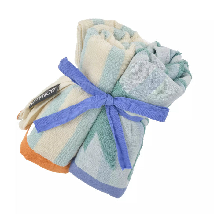 JDS - Donald Duck "Gauze Stripe" Face Towel Set