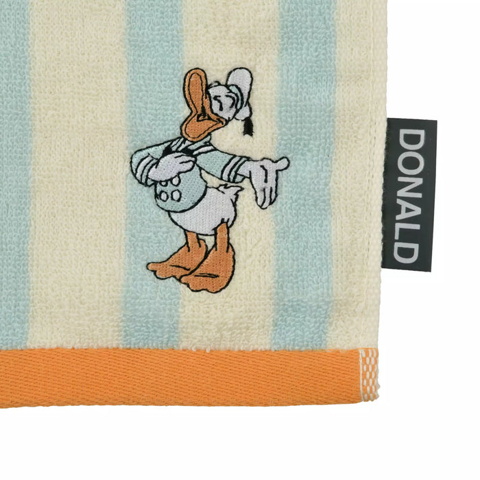 JDS - Donald Duck "Gauze Stripe" Face Towel Set