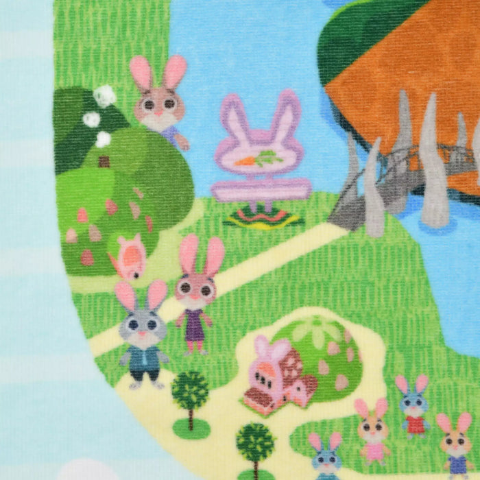 JDS - Zootopia "Small Deformed Map" Bath Towel