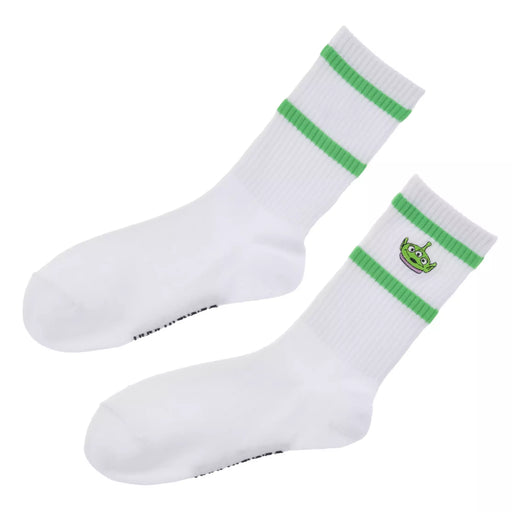 JDS - Little Green Men/Alien College Face Embroidery Sock 23-25