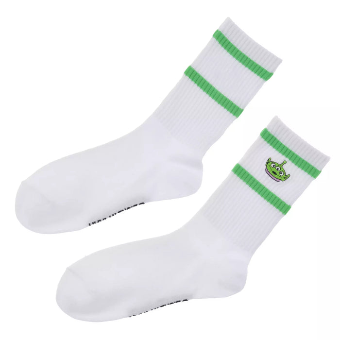 JDS - Little Green Men/Alien College Face Embroidery Sock 23-25
