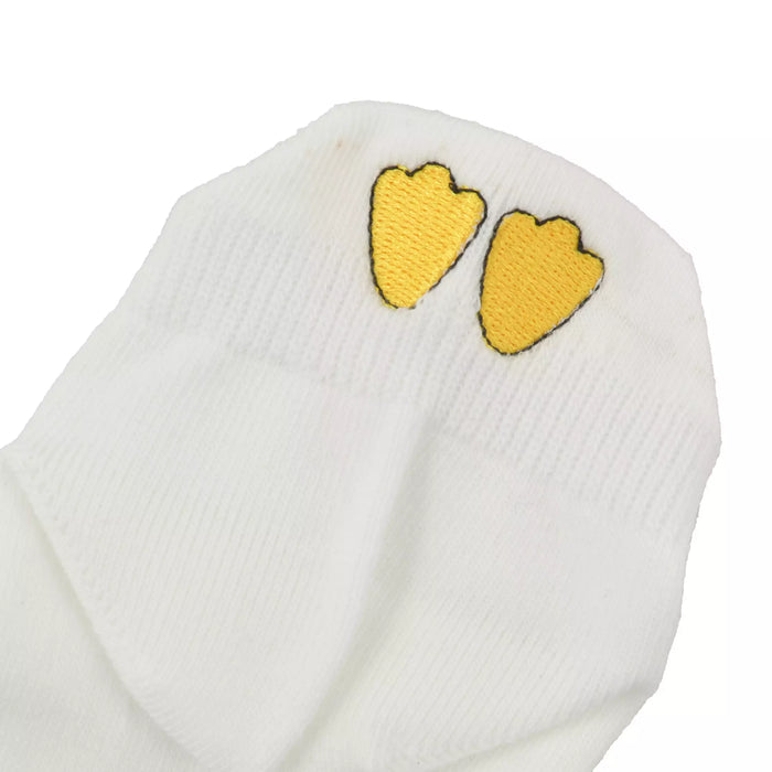 JDS - Donald Duck Asymmetrical Embroidery Ankle Sock 23-25