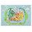JDS - Map Compact Picnic Sheet x Zootopia Picnic Sheet (S) with Pouch, Deformed (Release Date: Mar 25, 2025)