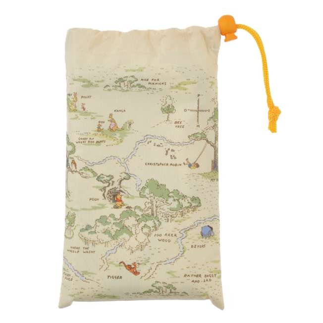 JDS - Map Compact Picnic Sheet x Winnie the Pooh & Friends Picnic Sheet Picnic Sheet (S) with Pouch, Deformed (Release Date: Mar 25, 2025)
