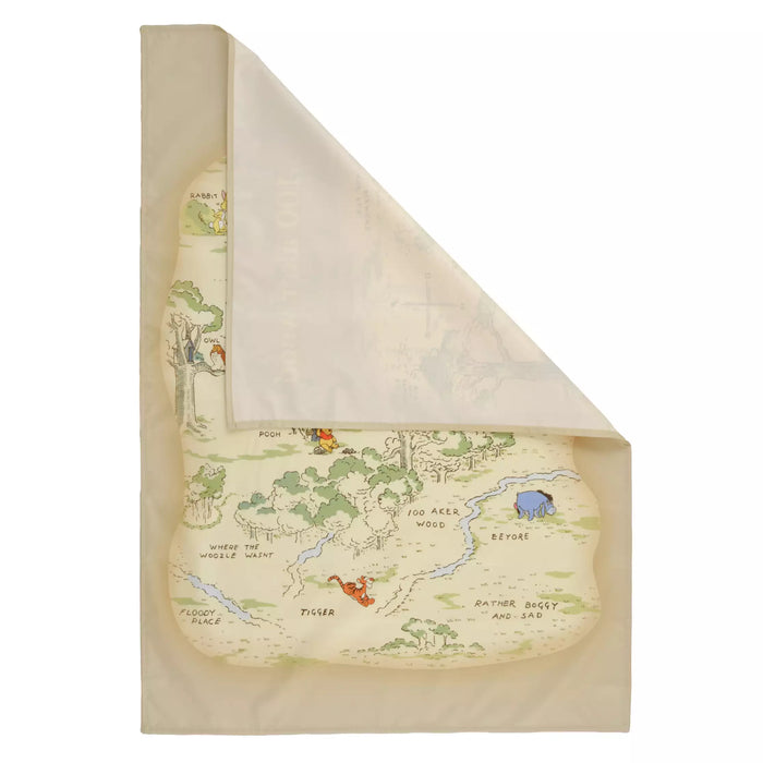JDS - Map Compact Picnic Sheet x Winnie the Pooh & Friends Picnic Sheet Picnic Sheet (S) with Pouch, Deformed (Release Date: Mar 25, 2025)