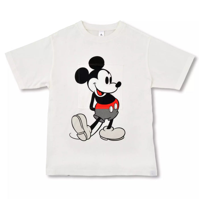 JDS - Magical Label x Mickey Mouse Short Sleeve T-Shirt for Adults, Remake Style, Standing Pose, White (Release Date: Oct 31, 2025)