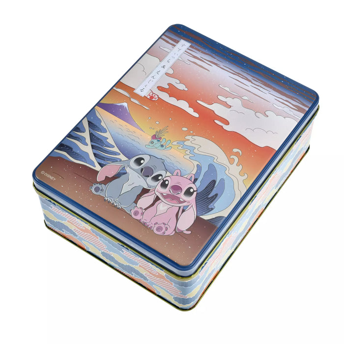 JDS - Japan Original x Stitch, Angel and Scrump Rice Crackers in a Can (Release Date: Apr 1, 2025)