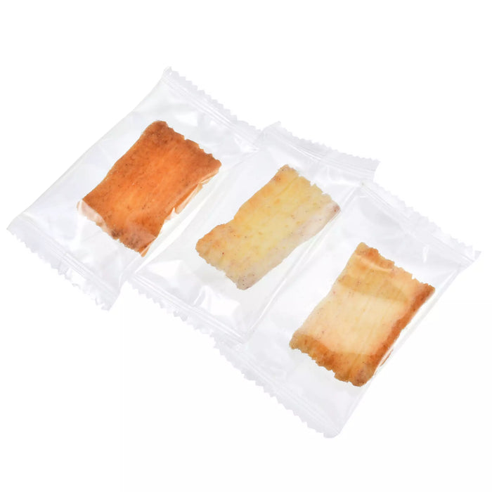 JDS - Japan Original x Stitch, Angel and Scrump Rice Crackers in a Can (Release Date: Apr 1, 2025)