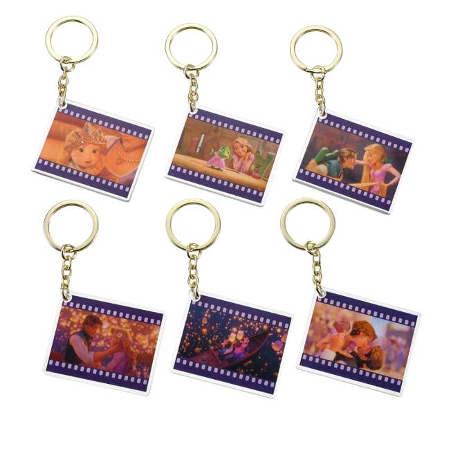 JDS - Tangled "Movie Film Style" Secret Keychain
