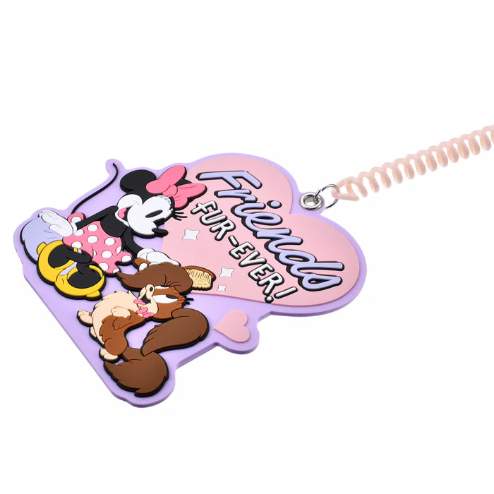 JDS - Key chain Fes x Minnie & Fifi Die-cut Pass Case