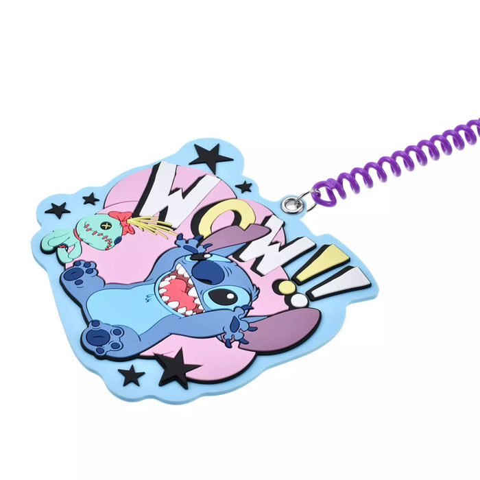 JDS - Key chain Fes x Stitch & Scrump Die-cut Pass Case