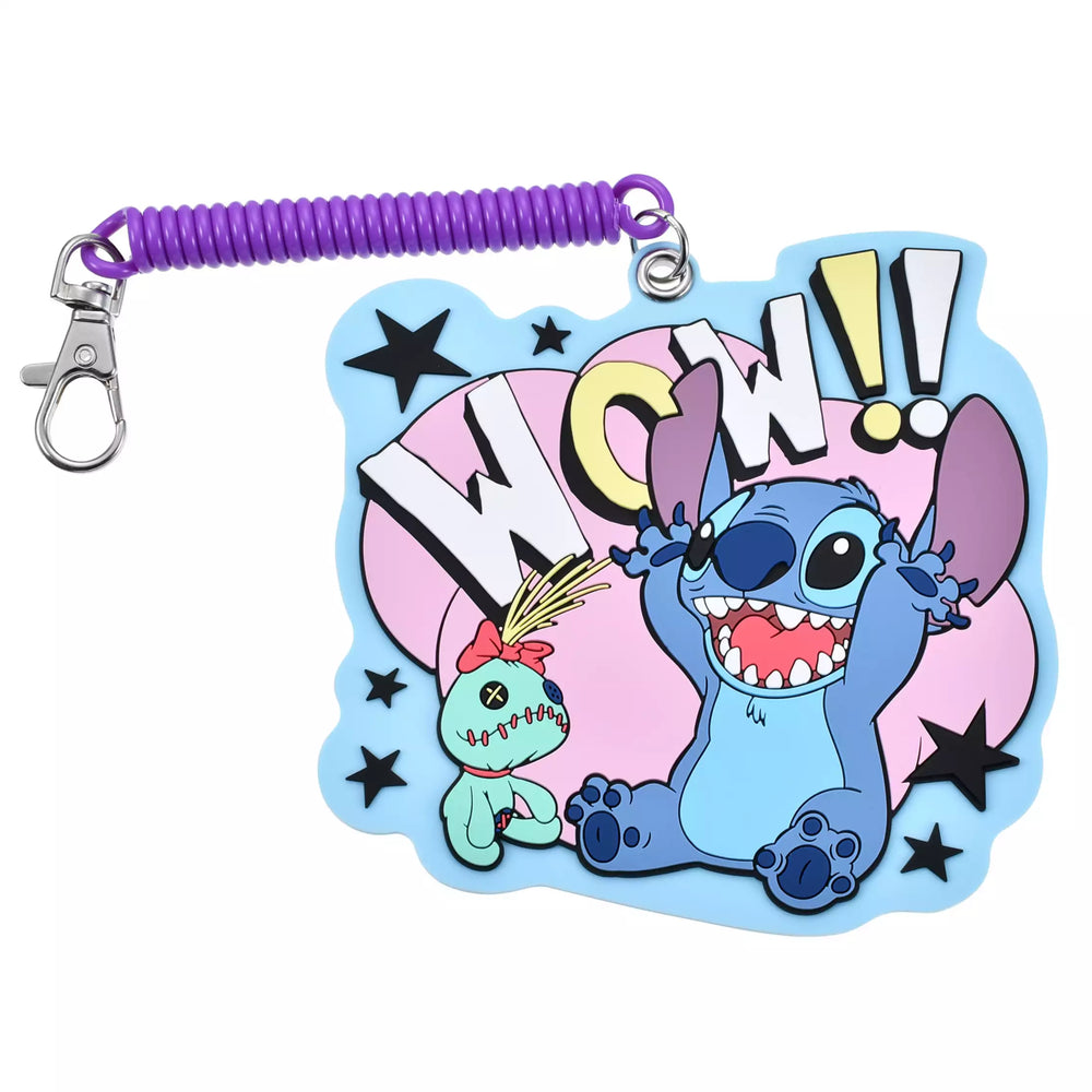 JDS - Key chain Fes x Stitch & Scrump Die-cut Pass Case