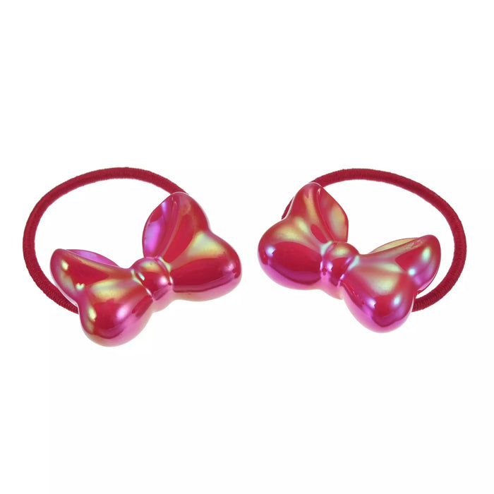 JDS - [For Kids] Minnie Mouse Hair Ponytail Set Aurora Red Ribbon