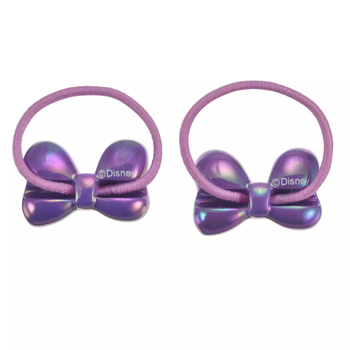 JDS - [For Kids] Minnie Mouse Hair Ponytail Set Aurora Purple Ribbon