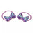 JDS - [For Kids] Minnie Mouse Hair Ponytail Set Aurora Purple Ribbon