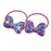 JDS - [For Kids] Minnie Mouse Hair Ponytail Set Aurora Purple Ribbon