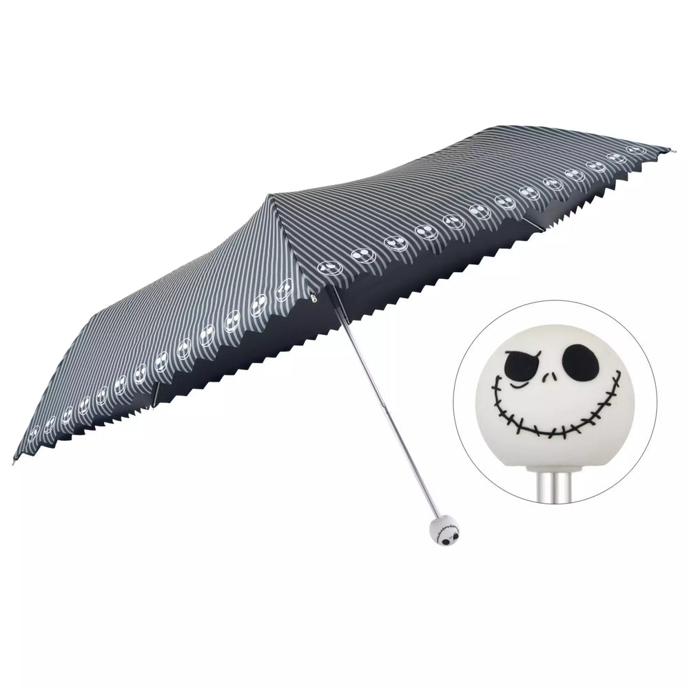 JDS -  2025 Tim Burton's The Nightmare Before Christmas x Jack Skellington Folding Umbrella, Rain or Shine, Shiny Day (Release Date: Sept 16, 2025)